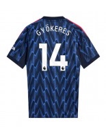 Arsenal Viktor Gyokeres #14 Vieraspaita 2025-26 Lyhythihainen